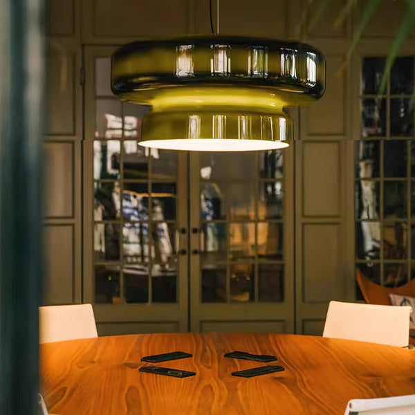 Bohemera | Suspension en Verre Soufflé Luxueuse – Design Organique et Élégant