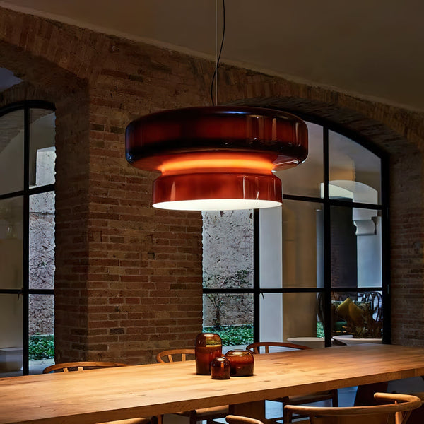 Bohemera | Suspension en Verre Soufflé Luxueuse – Design Organique et Élégant