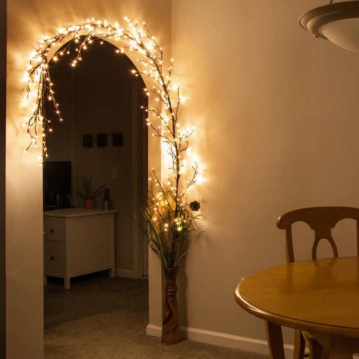 Enchanted Willow Vine – Guirlande Lumineuse de Noël Enchantée