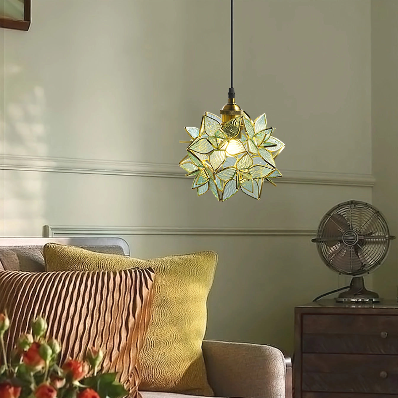 ÉclatNature - Lampe Suspendue Naturelle