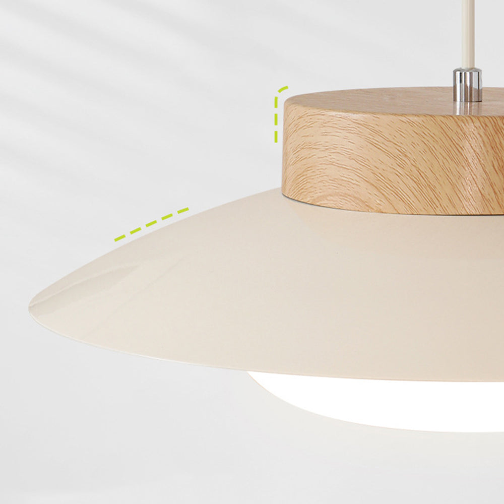 Lampe Suspendue Créative en Forme de Bol de Riz