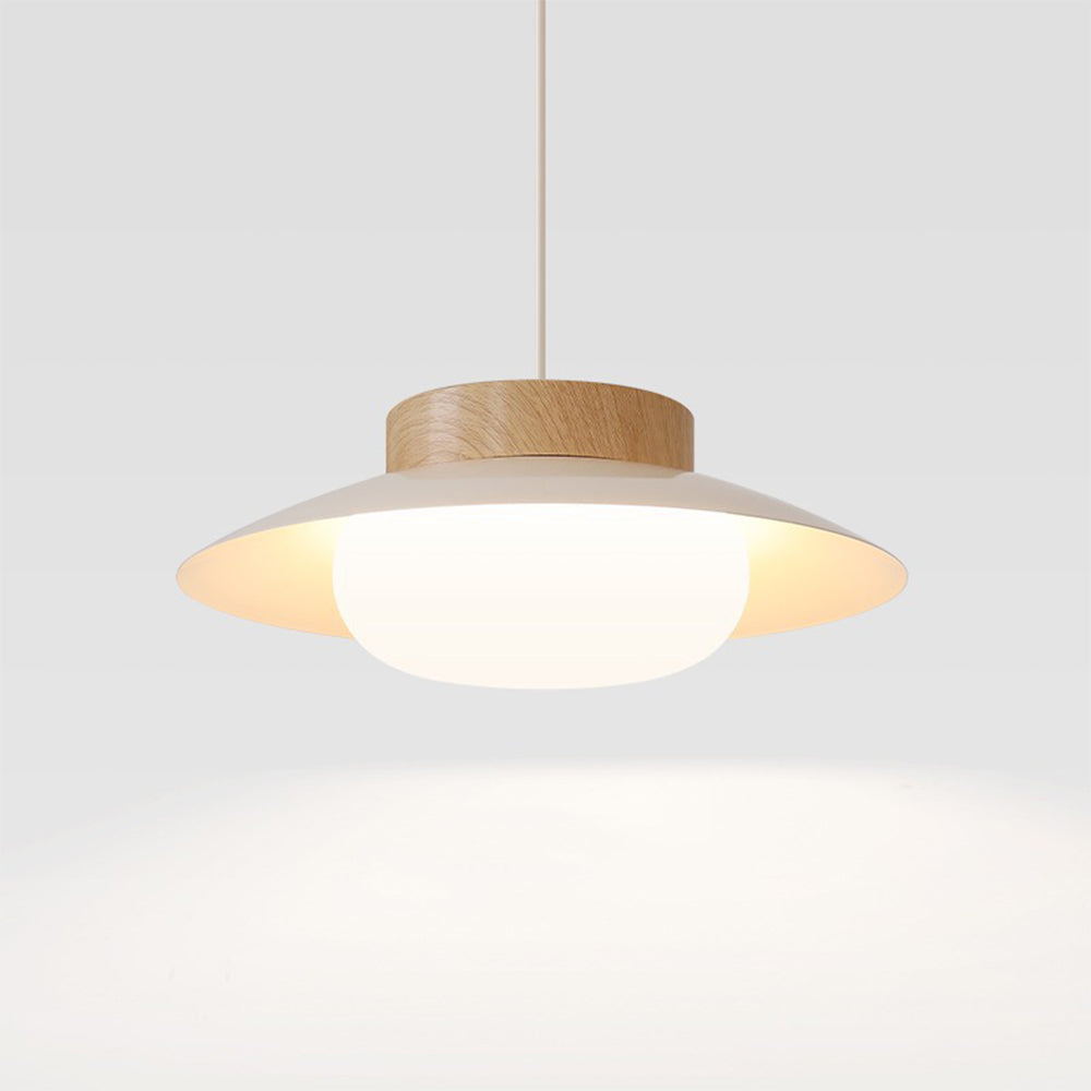 Lampe Suspendue Créative en Forme de Bol de Riz