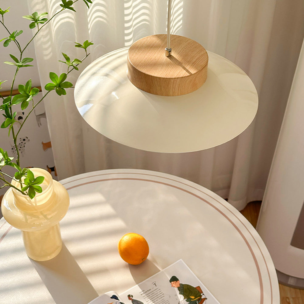 Lampe Suspendue Créative en Forme de Bol de Riz