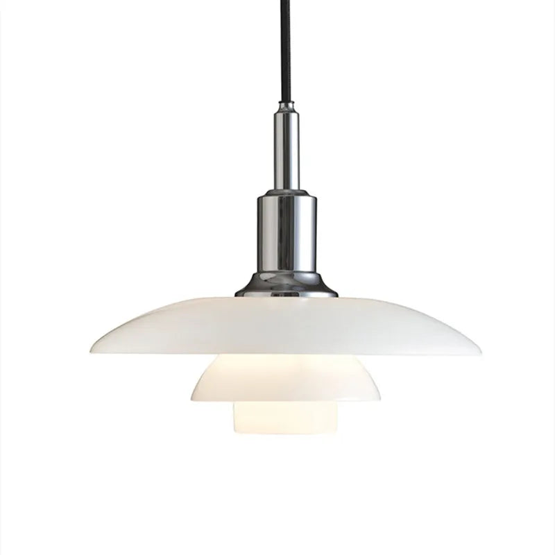 LuminoChrome - Lampe pendante chrome au design raffiné