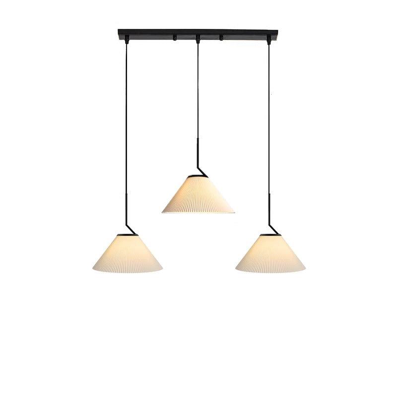 CrèmeNord – Suspension Plissée au Charme Scandinave