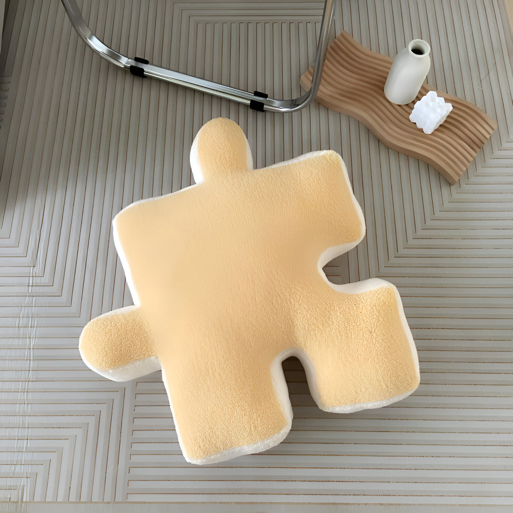 EneaCoussin – Coussin 3D Puzzle Doux et Ludique – 55x55 cm