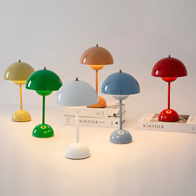 FlowerLuxe - Lampe LED Rechargeable Moderne et Simple