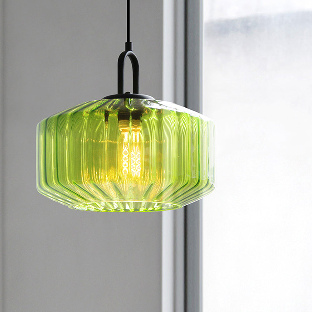 Lampe Suspendue en Verre pour Cuisine - Luminaire Suspendu Élégant et Durable pour Éclairage de Préparation et Cuisson 1