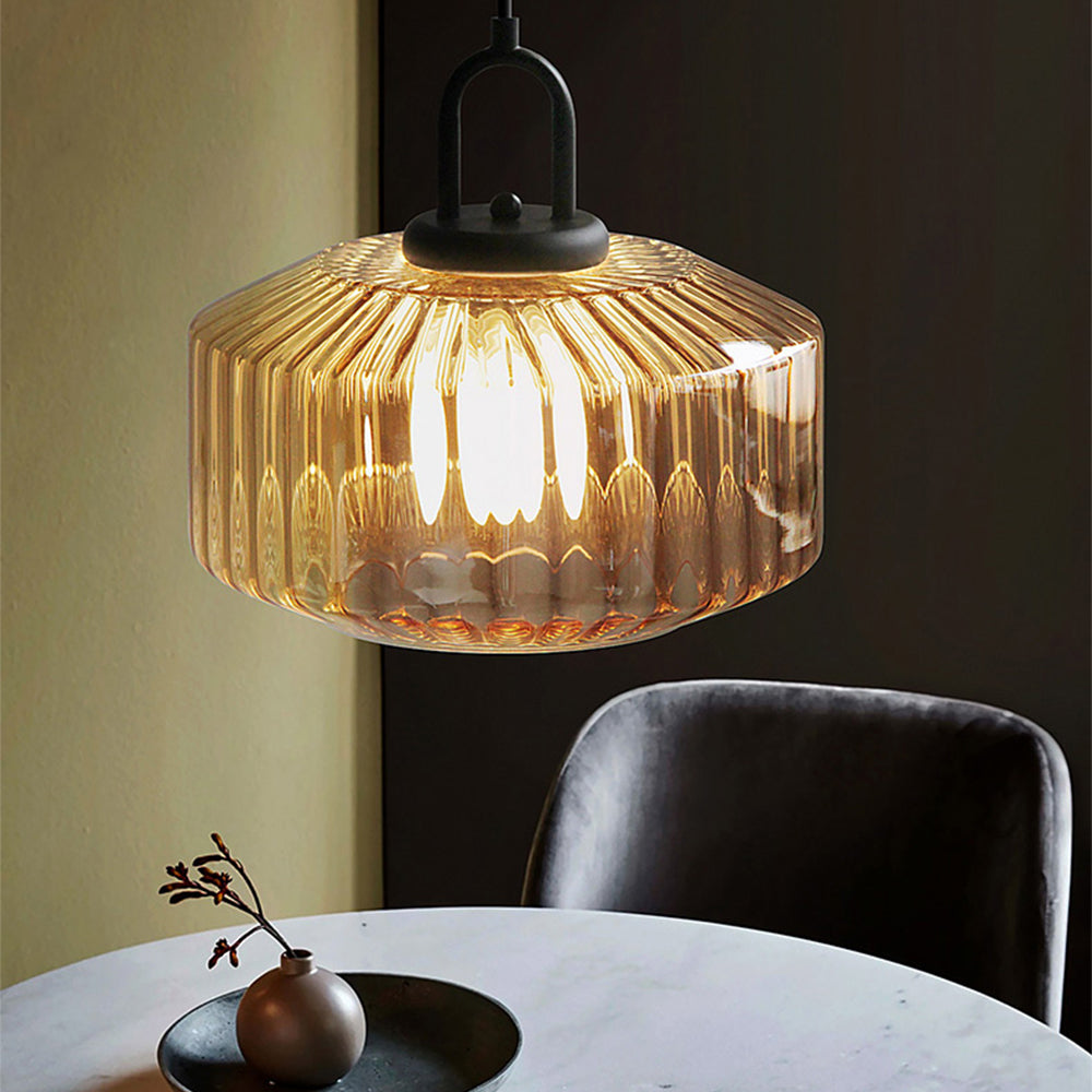 Lampe Suspendue en Verre pour Cuisine - Luminaire Suspendu Élégant et Durable pour Éclairage de Préparation et Cuisson 5