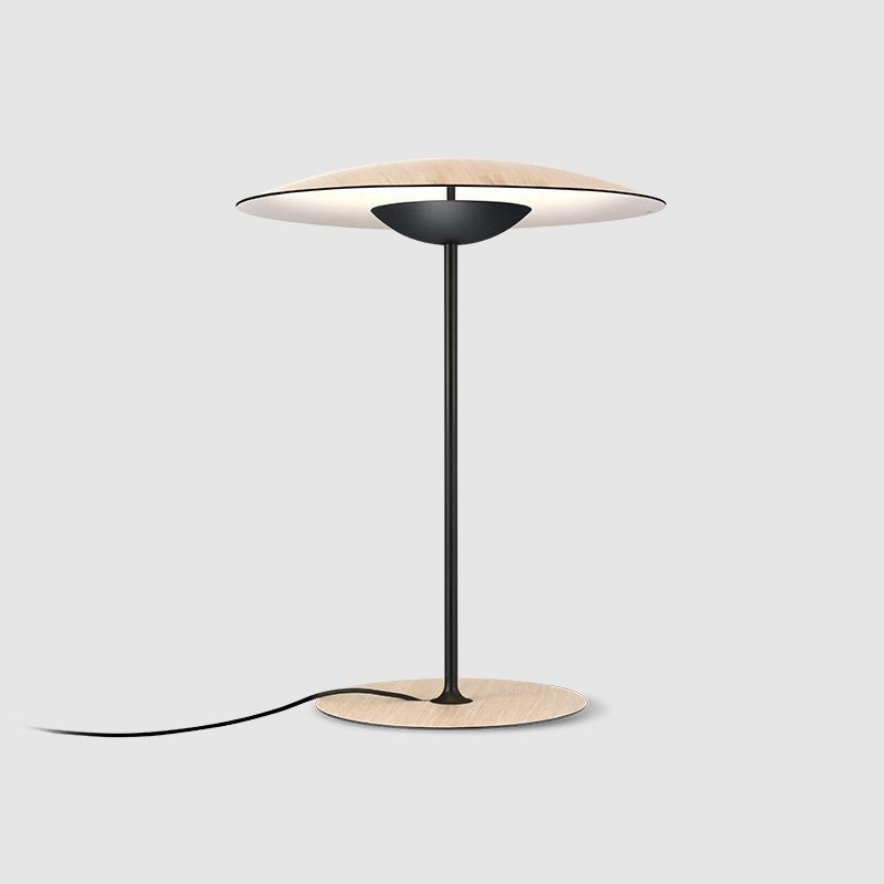 Lampe de Table Sans Fil Noir avec LED Intégrée et Éclairage Réglable – Design en Métal Élégant 0