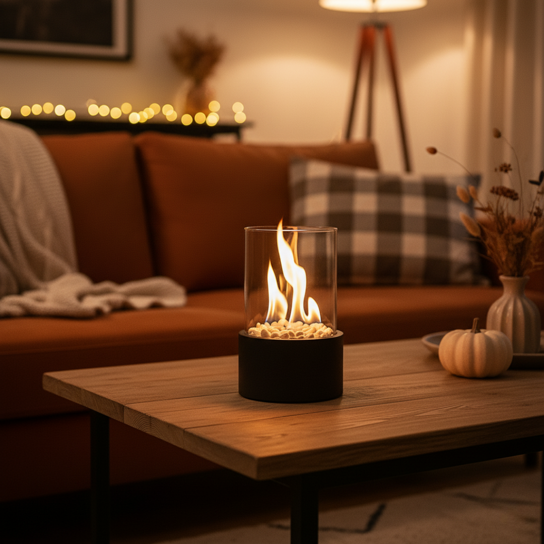 CozyFlame | Cheminée de table moderne et portable sans parfum