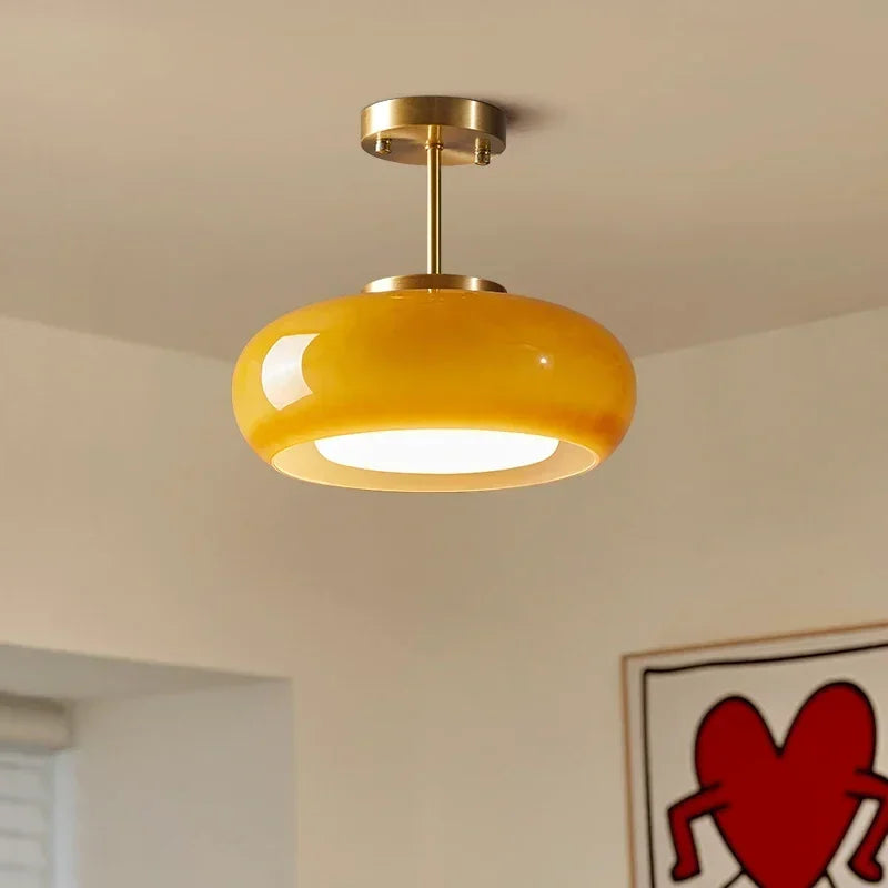VerreLumière - Lampes suspendues en verre LED modernes