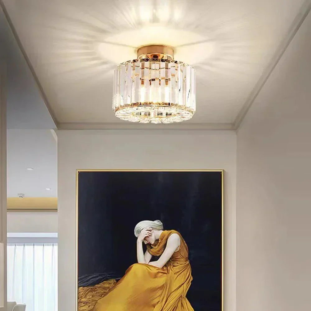 Brilliance | Lampe de Plafond en Cristal Éclatante – Élégance et Lumière Luxueuse