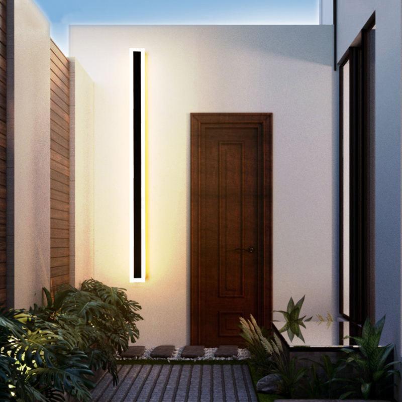 LYNQ – Applique Murale LED Extérieure Moderne pour Jardin, Terrasse et Balcon