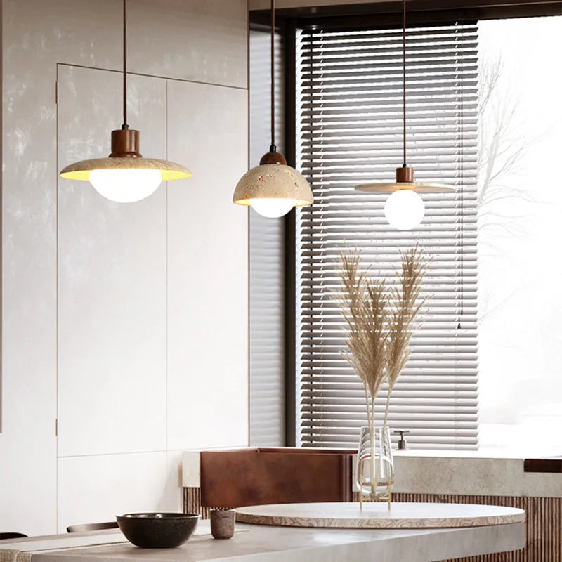 HarmonyLamp – Lustre Wabi Sabi chic