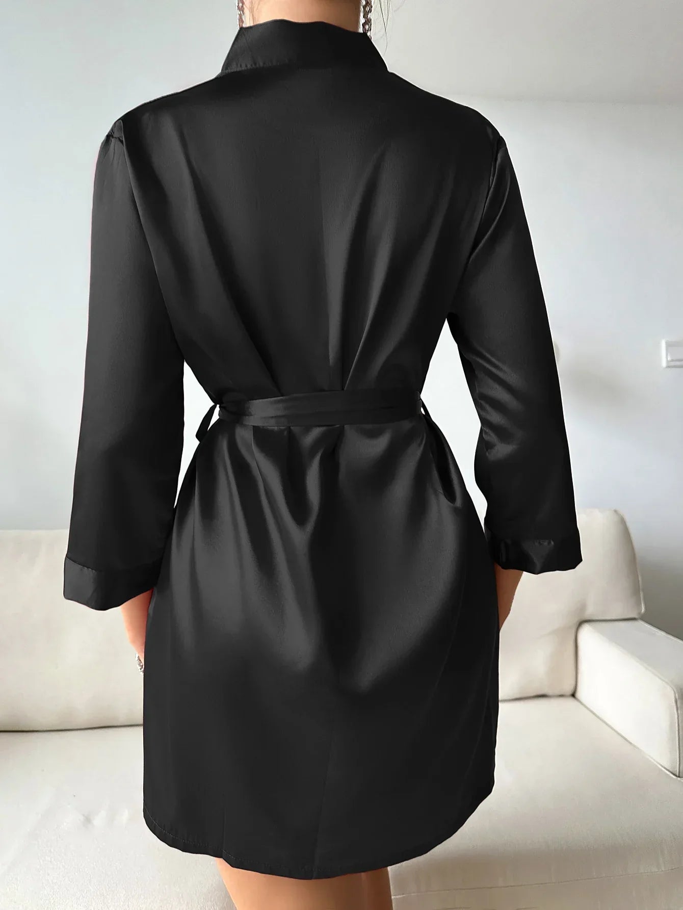 ChicWrap – Robe de matin élégante