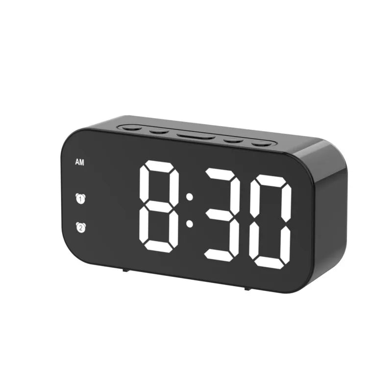 TimeGlow – Horloge LED avec affichage de température et double alarme