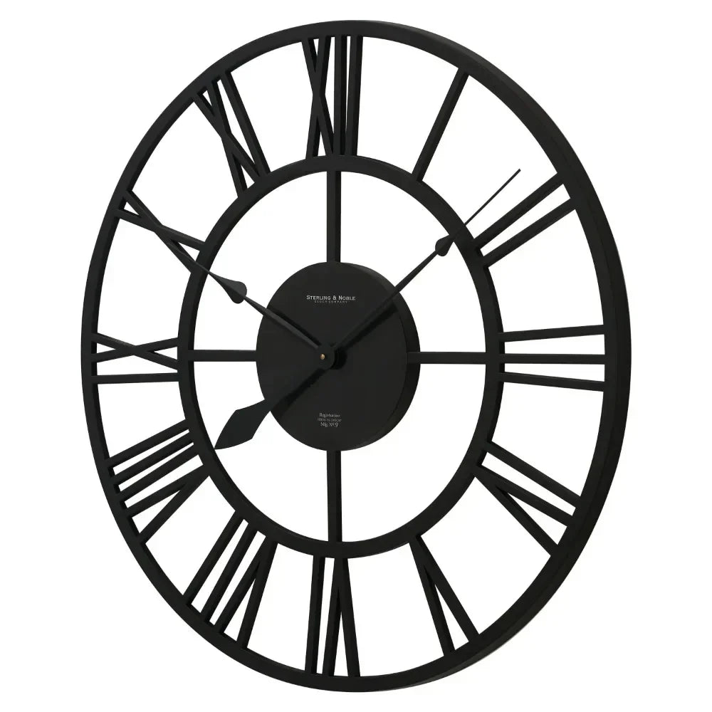 TimeKeeper - Horloge murale en chiffres romains