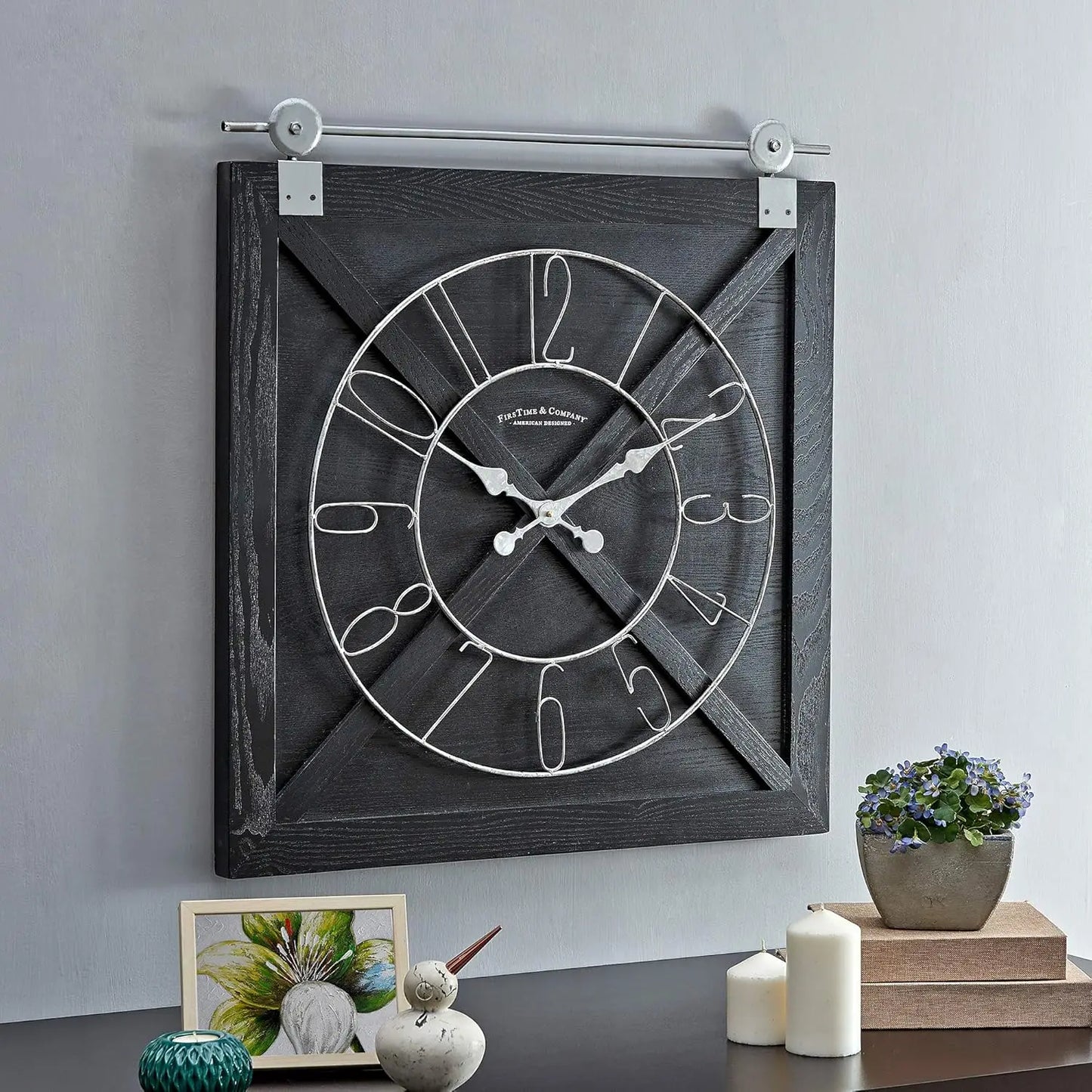 RusticClock - Horloge décorative pour maison