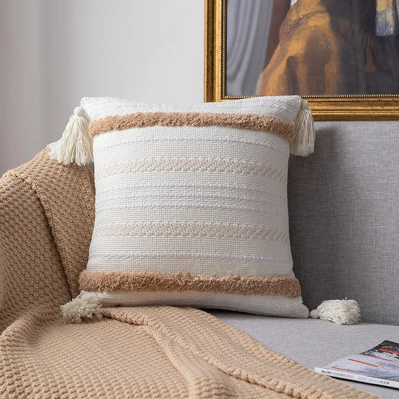 ChicTuft | Housse de Coussin en Style Luxe pour Salon et Chambre