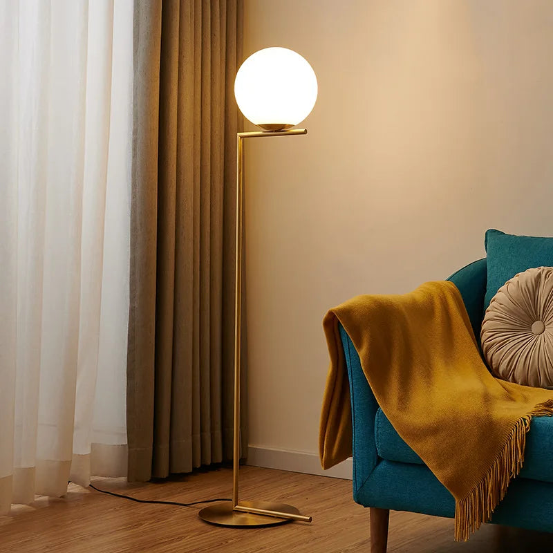 LusterLuxe - Lampe de Table Simple en Verre pour Lecture et Décoration
