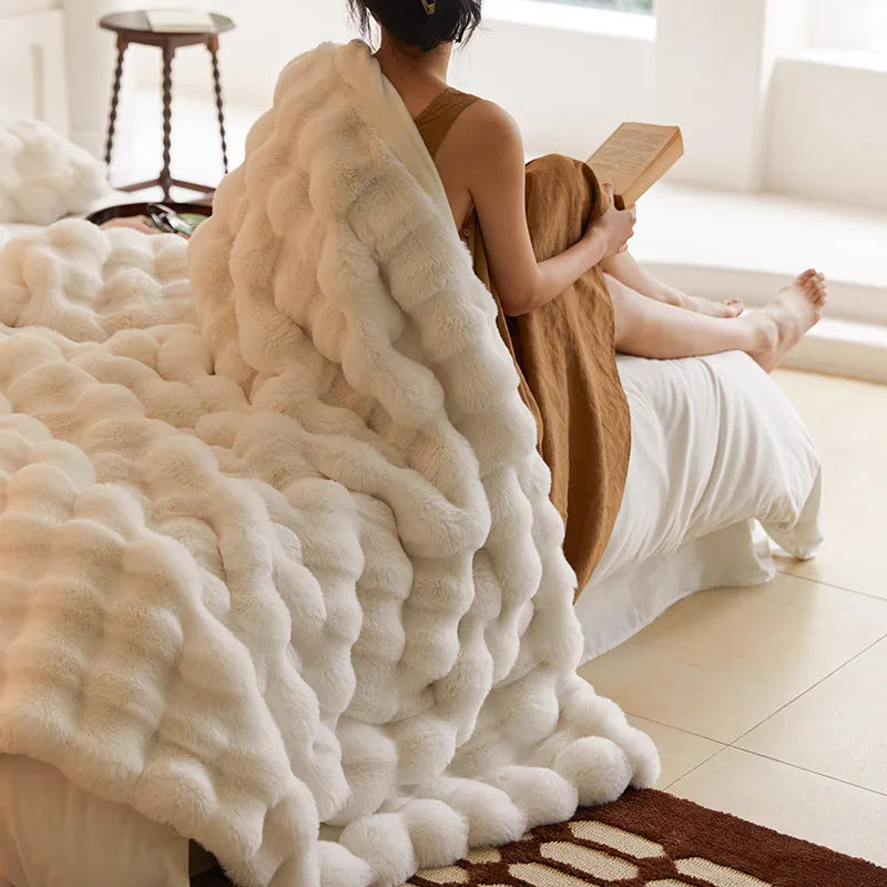 ChicWarmth | Plaid Haut de Gamme pour Moments Chaleureux