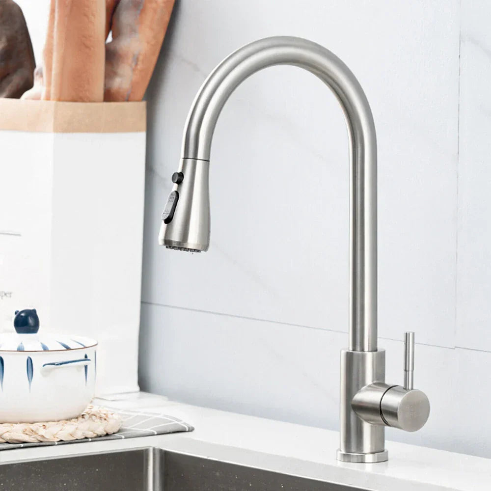 BlackStream – Robinet de cuisine rétractable