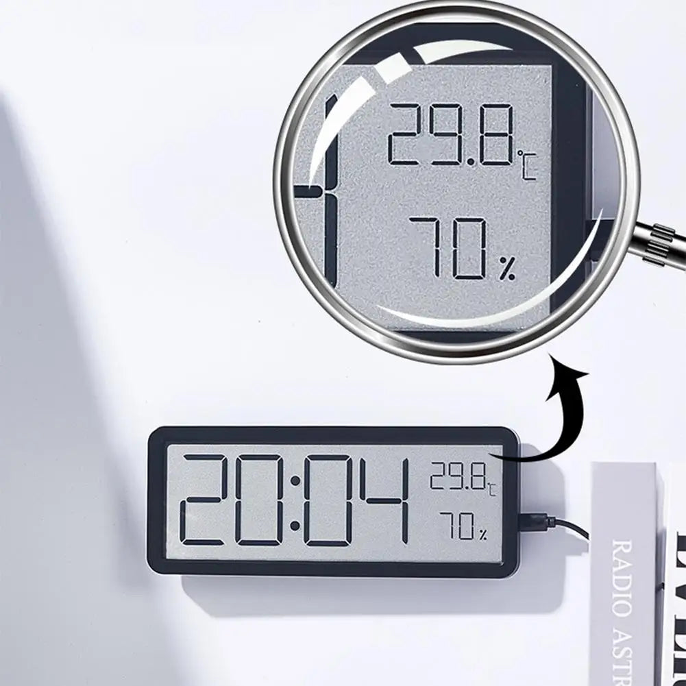 SmartTime - Horloge murale numérique multifonction