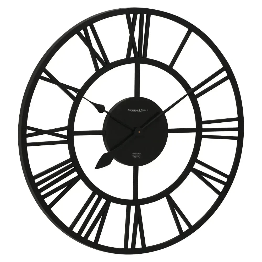 TimeKeeper - Horloge murale en chiffres romains