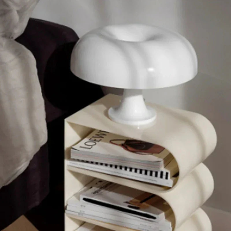 AtmosphereGlow | Lampe Champignon Orange – Design Rétro & Moderne – 3 Tons de Lumière
