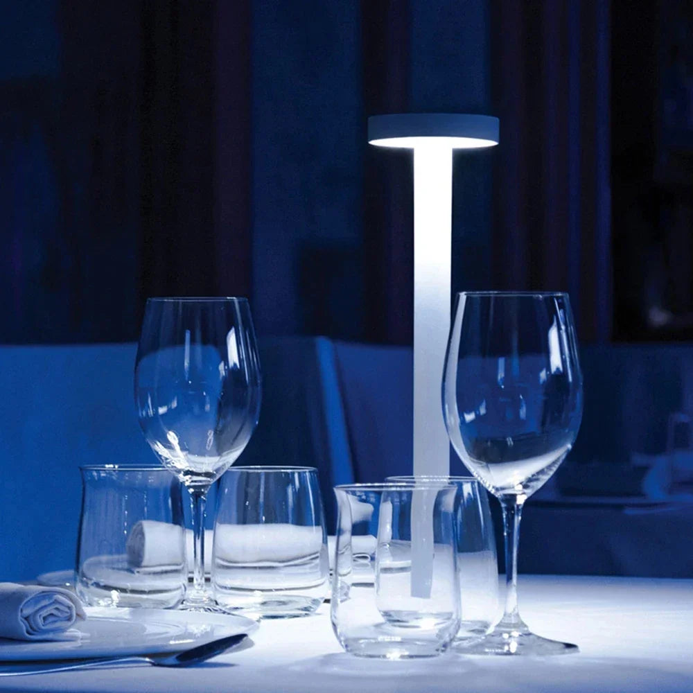 LumiRest - Lampe LED Rechargeable Étanche pour Hôtels