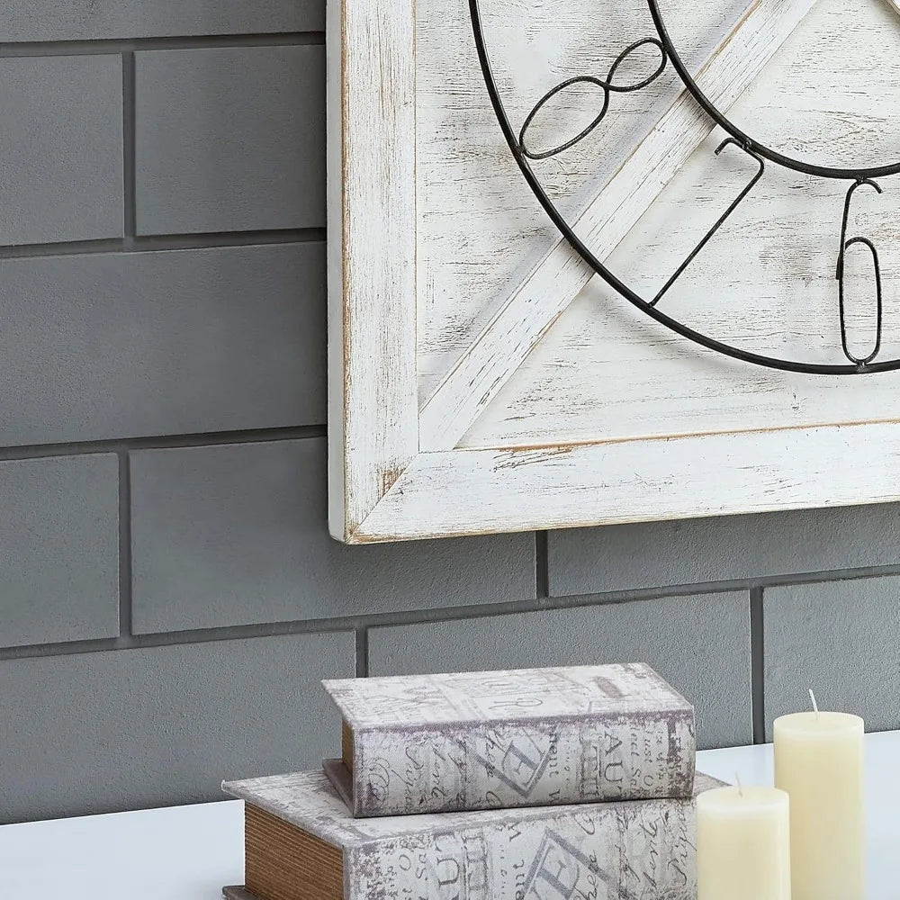 RusticClock - Horloge décorative pour maison