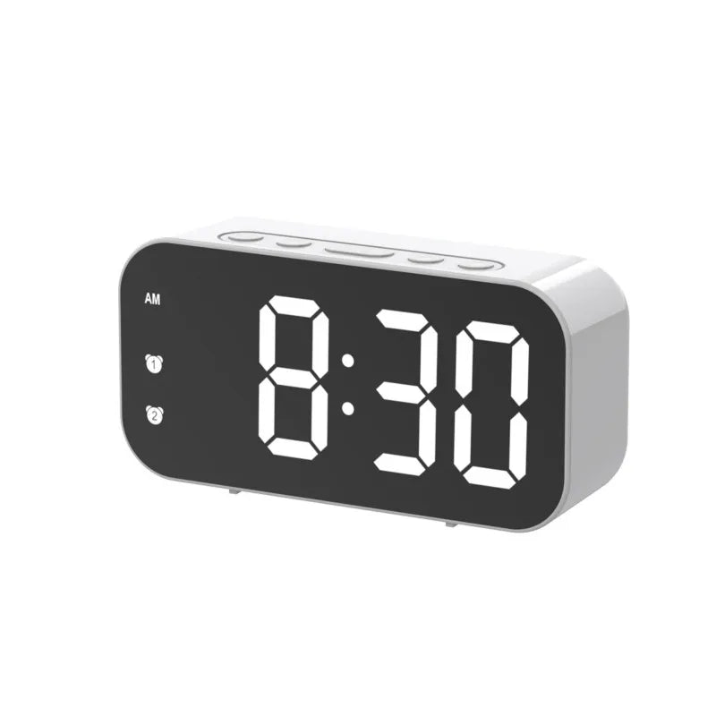 TimeGlow – Horloge LED avec affichage de température et double alarme