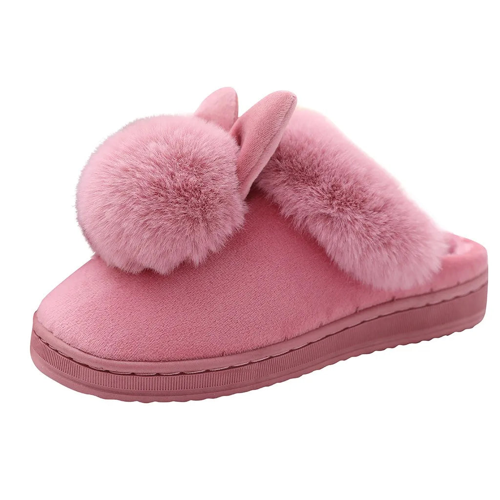 CozyBunny | Pantoufles Lapin en Peluche Douce