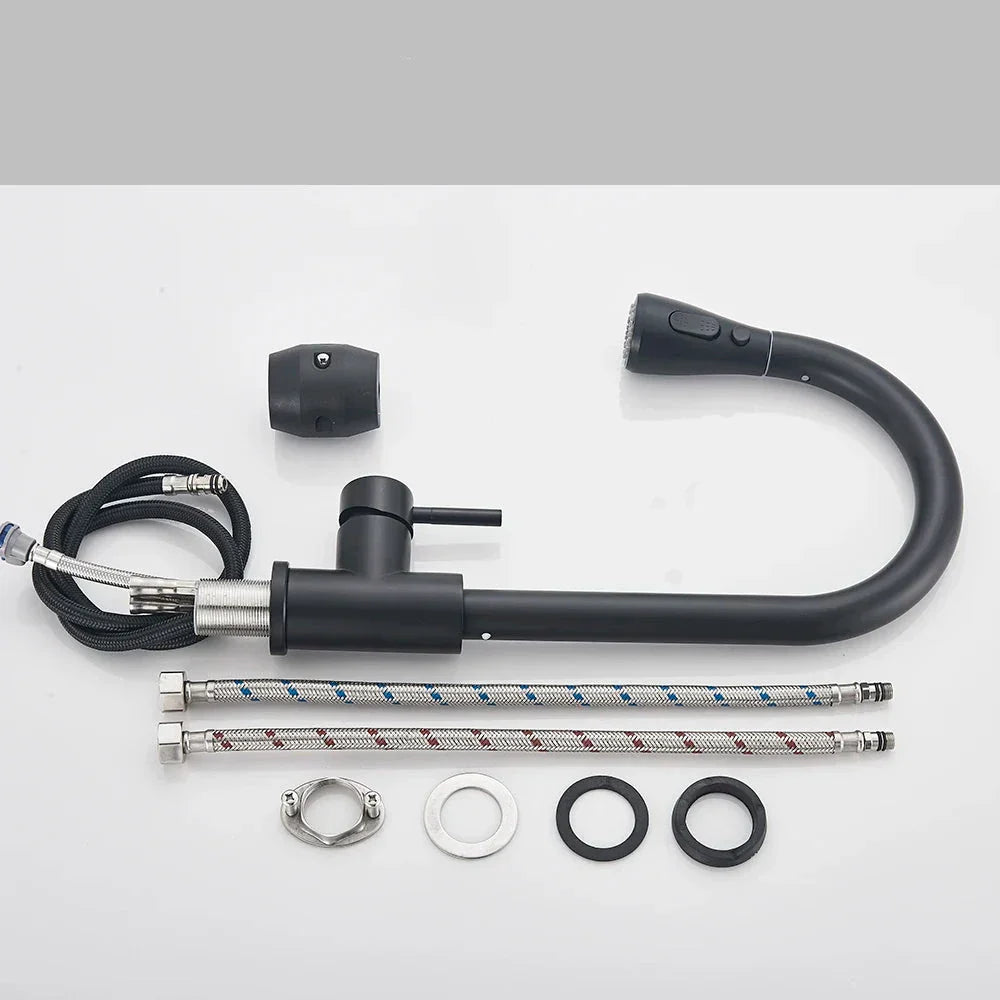 BlackStream – Robinet de cuisine rétractable