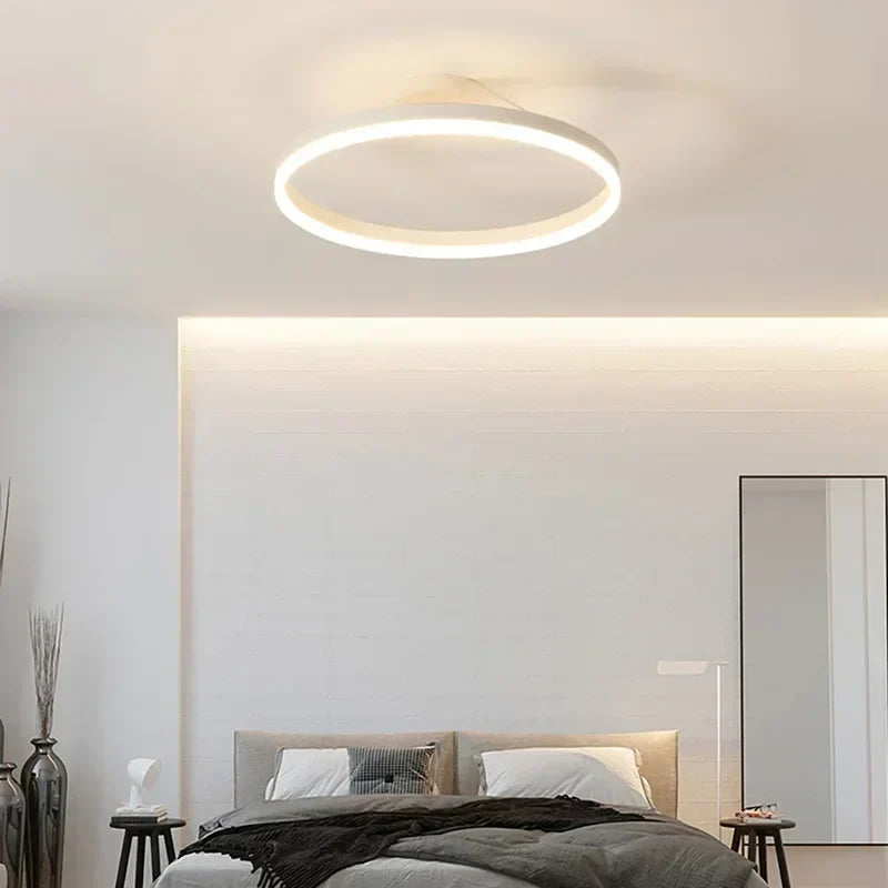 LumièreNord - Plafonnier LED Anneau Romantique pour Chambre