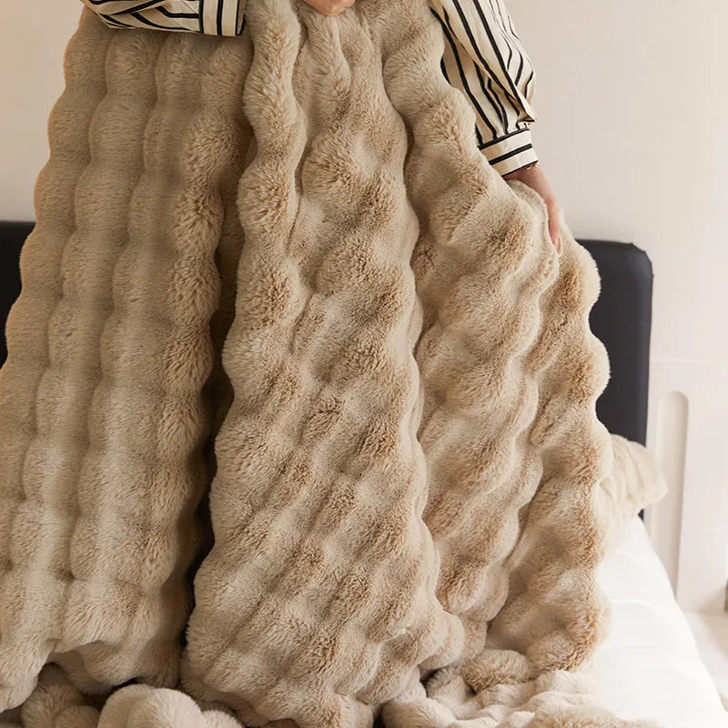ChicWarmth | Plaid Haut de Gamme pour Moments Chaleureux