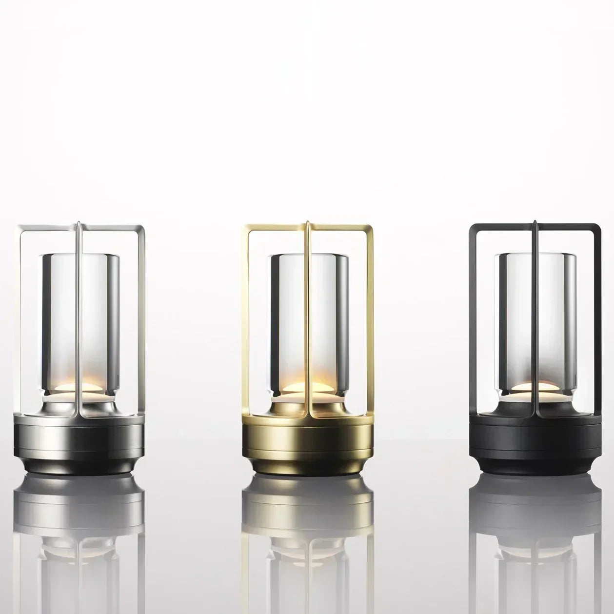 GlowSphere - Lanterne LED Portable Sans Fil avec Station de Charge