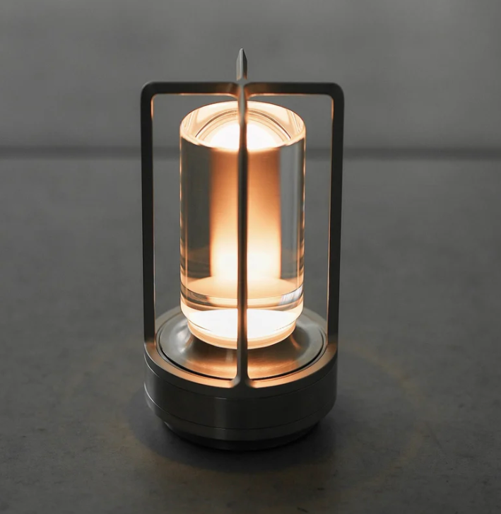 GlowSphere - Lanterne LED Portable Sans Fil avec Station de Charge