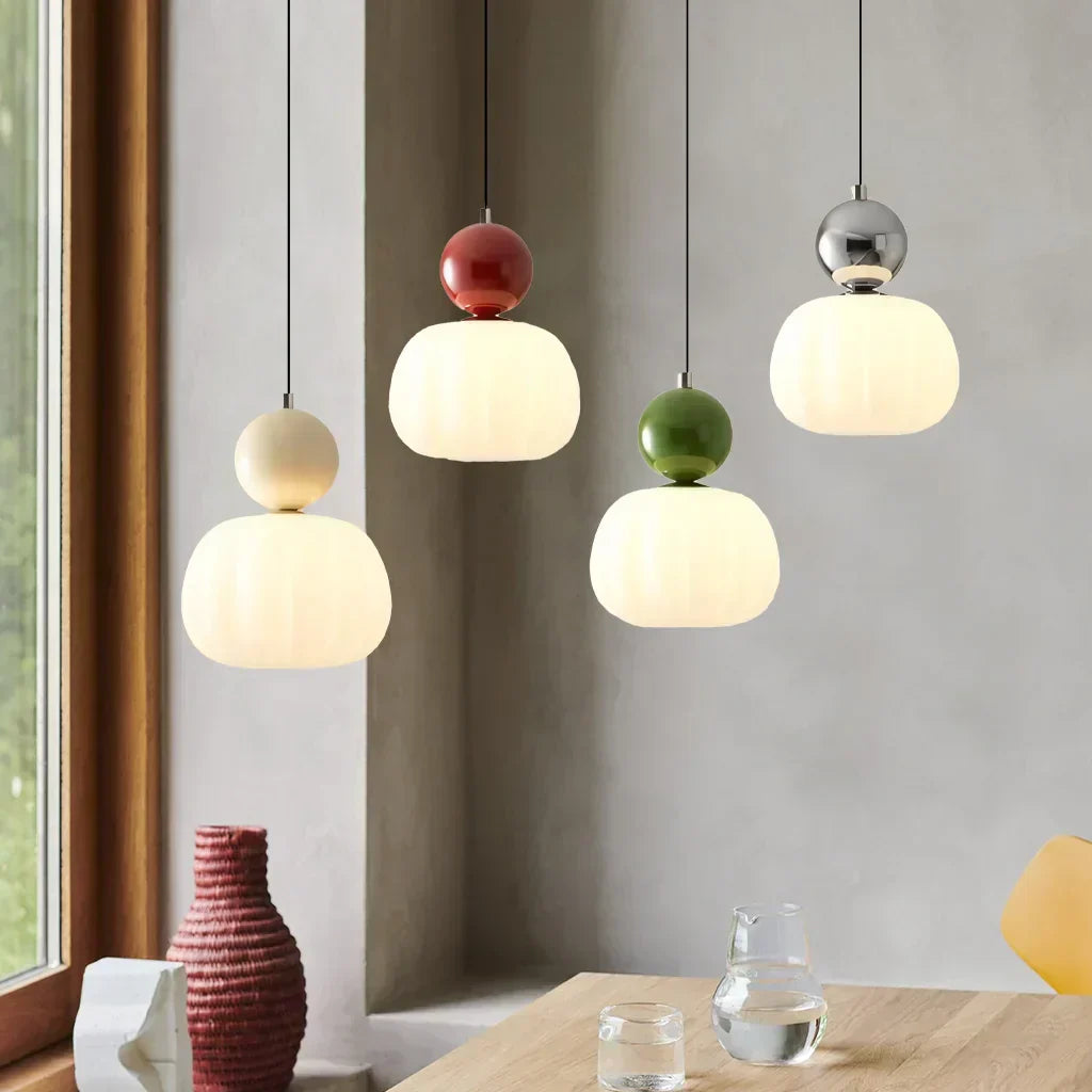 CrèmeLuma - Lampe suspendue raffinée de style art déco