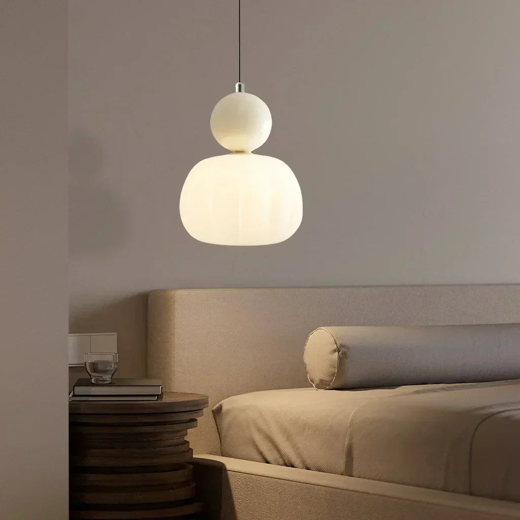 CrèmeLuma - Lampe suspendue raffinée de style art déco