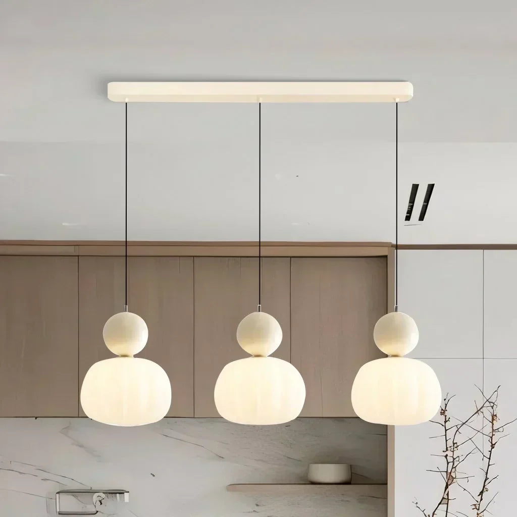 CrèmeLuma - Lampe suspendue raffinée de style art déco