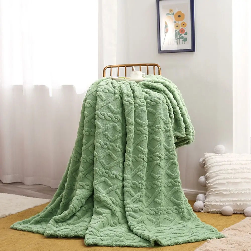 CozyFluff – Couverture en Flanelle Ultra-Douce pour Toutes Saisons