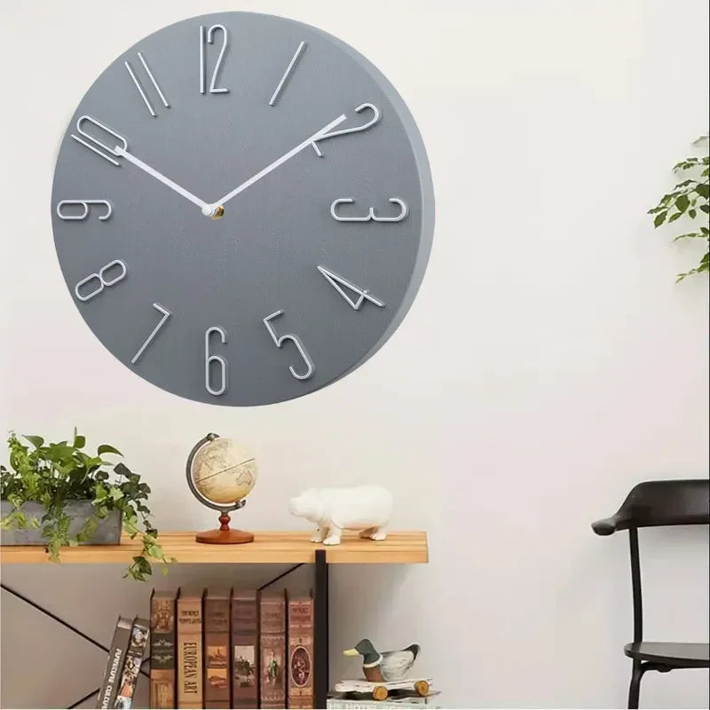 SleekTick – Horloge ultra-silencieuse contemporaine