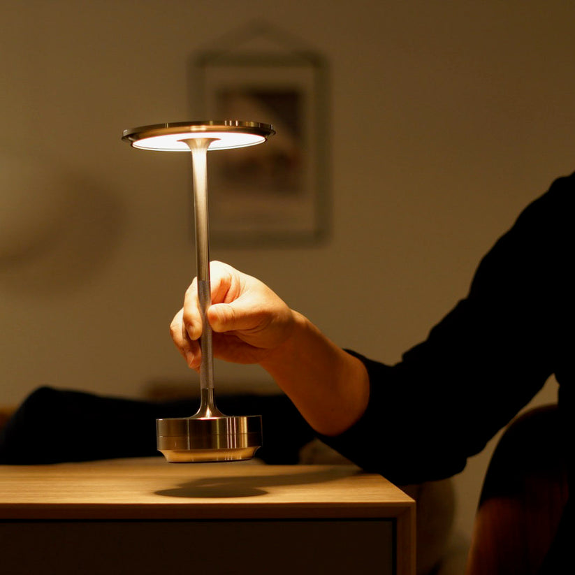 GlowÉlégant - Lampe à poser contemporaine
