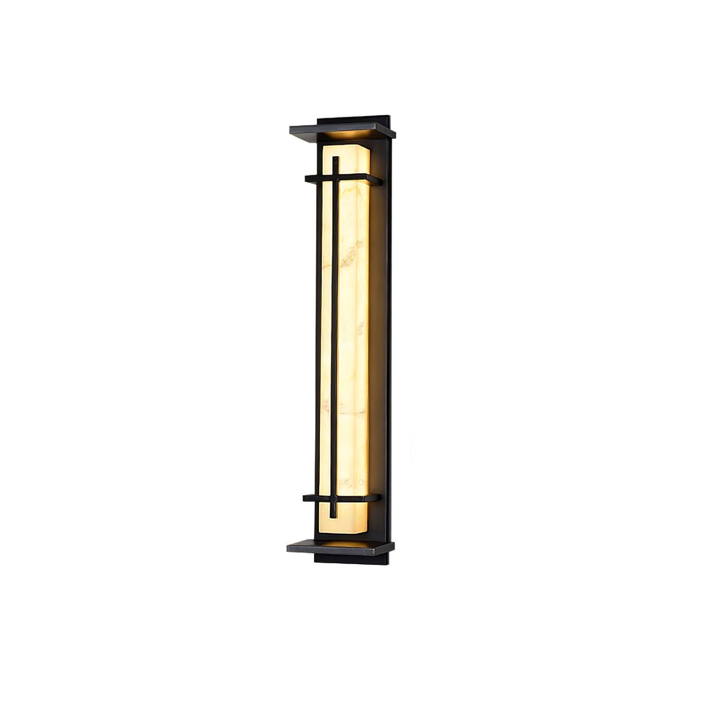 STRAVO | Applique Murale d’Extérieur – Acier Inoxydable & Marbre – LED Intégrée – IP65 – 3 Tailles & Couleurs