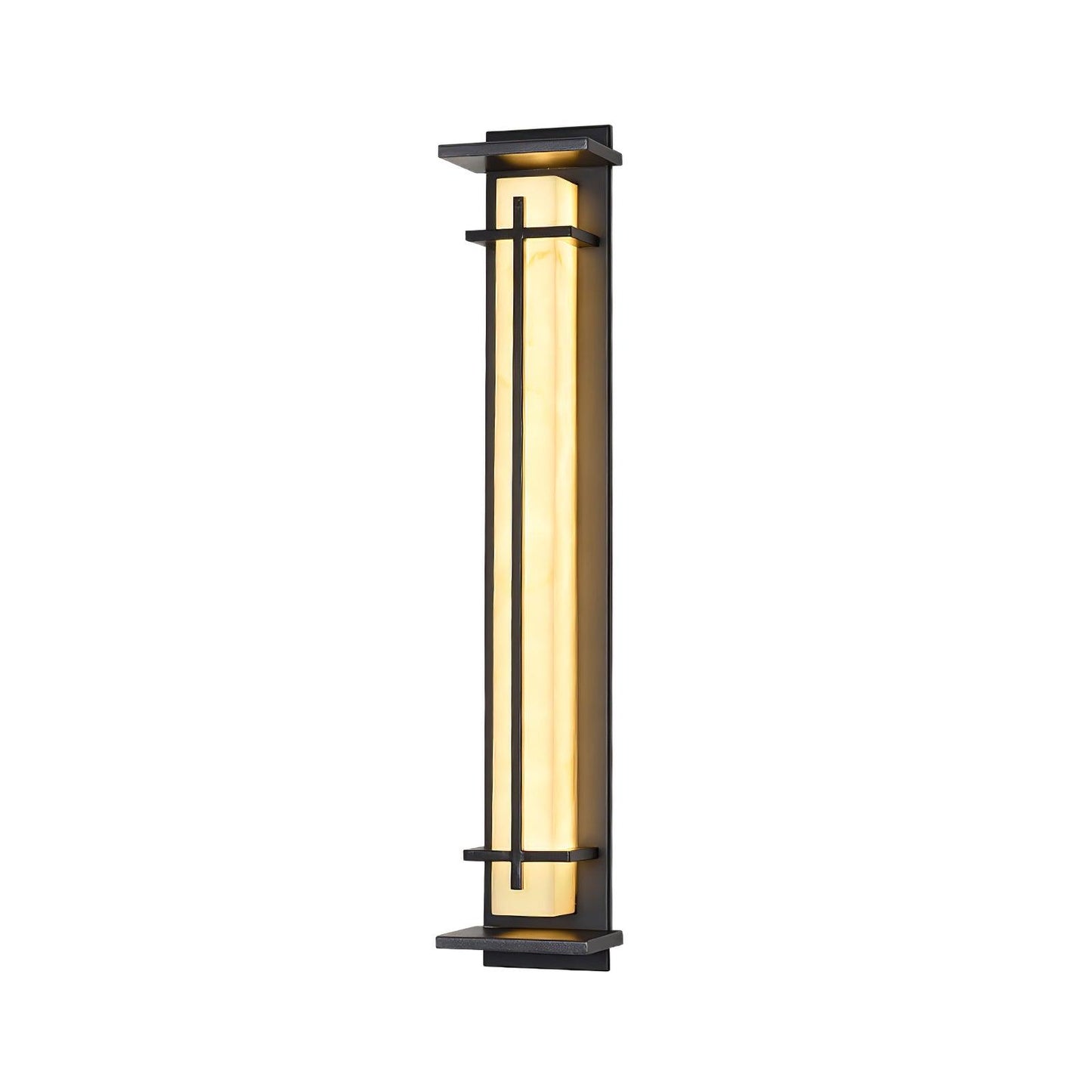 STRAVO | Applique Murale d’Extérieur – Acier Inoxydable & Marbre – LED Intégrée – IP65 – 3 Tailles & Couleurs
