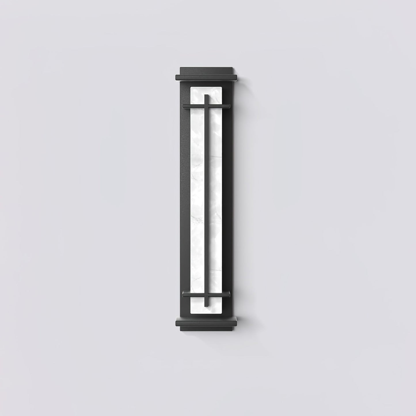 STRAVO | Applique Murale d’Extérieur – Acier Inoxydable & Marbre – LED Intégrée – IP65 – 3 Tailles & Couleurs