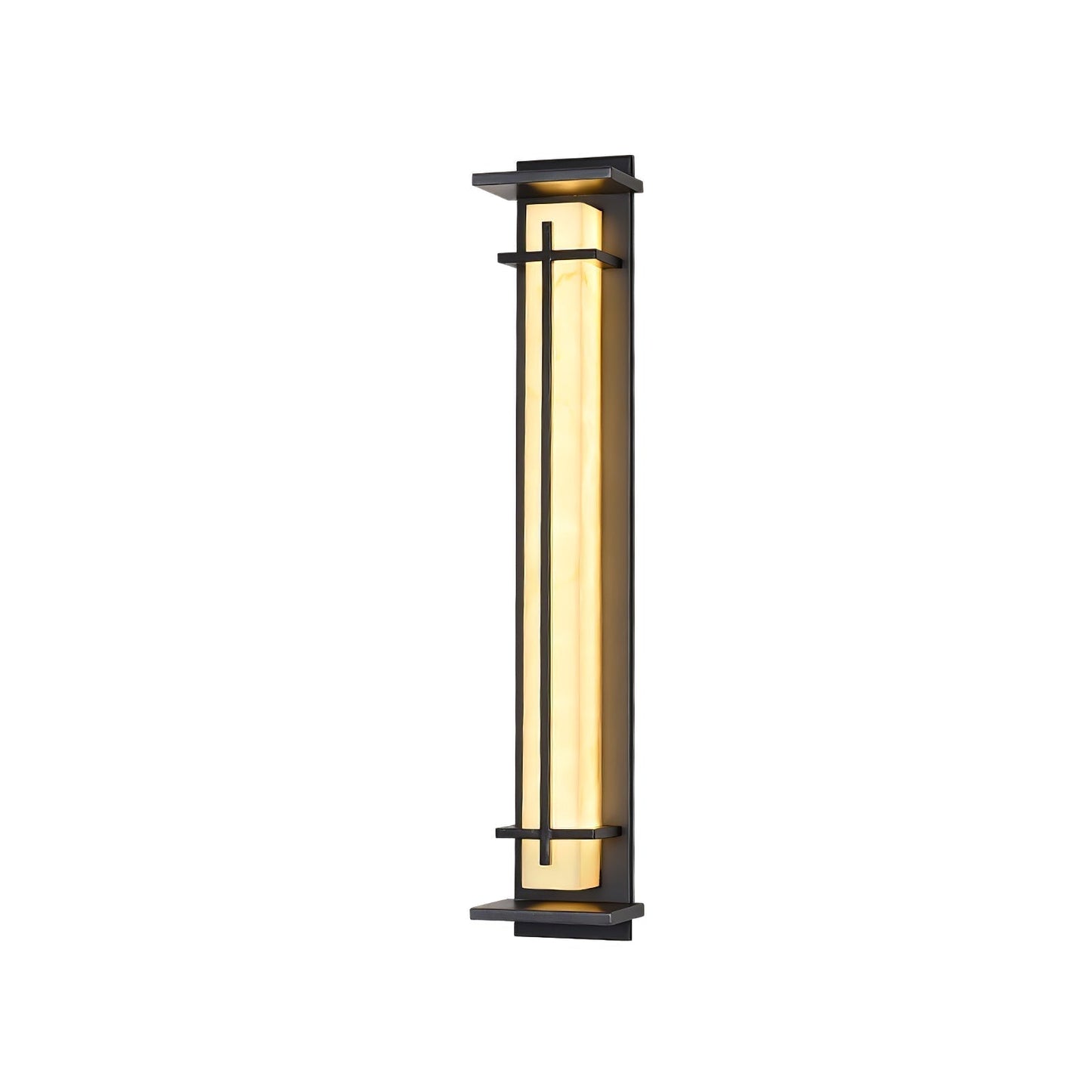 STRAVO | Applique Murale d’Extérieur – Acier Inoxydable & Marbre – LED Intégrée – IP65 – 3 Tailles & Couleurs