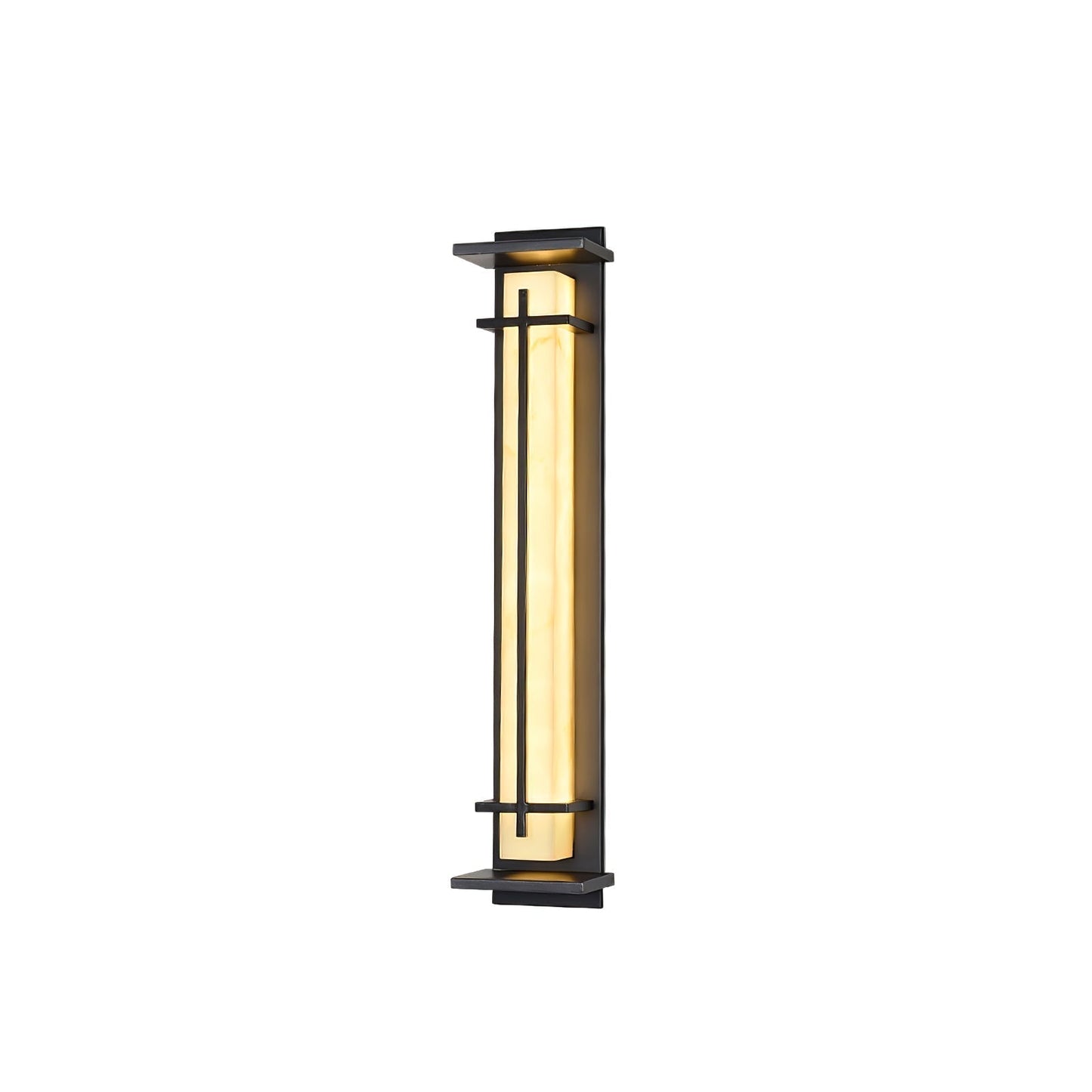 STRAVO | Applique Murale d’Extérieur – Acier Inoxydable & Marbre – LED Intégrée – IP65 – 3 Tailles & Couleurs